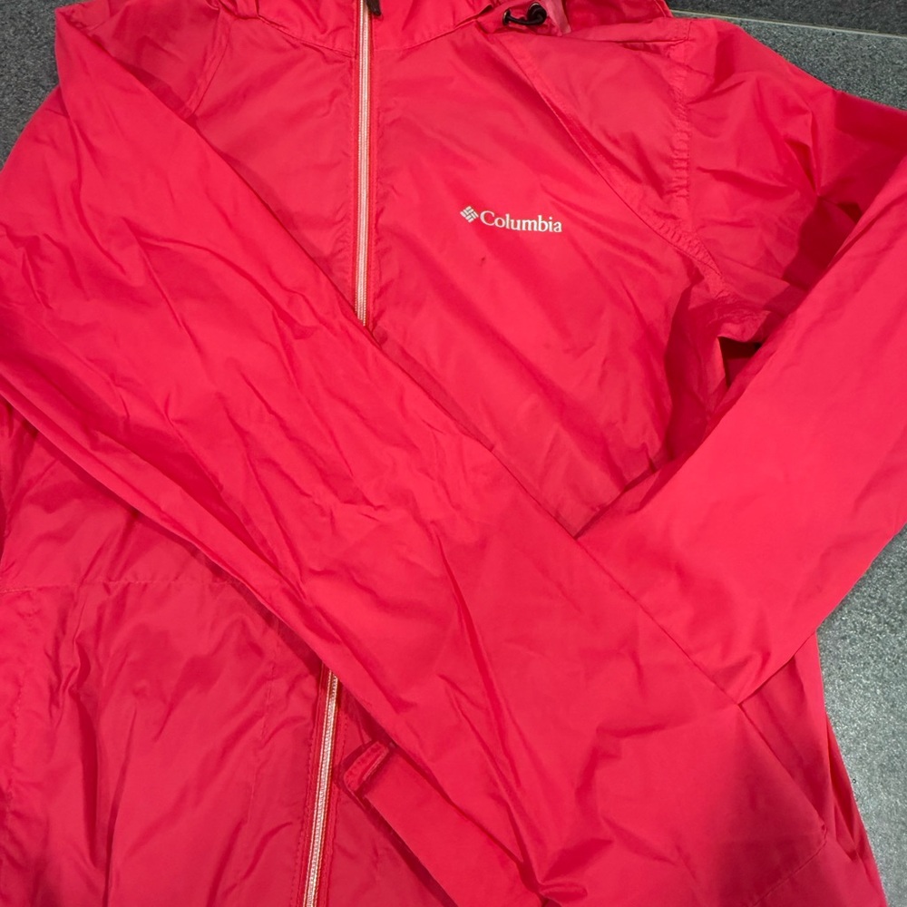 Columbia Kids Raincoat - Vibrant Red
